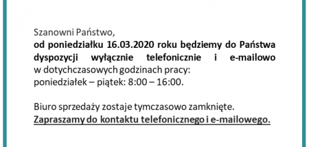 Biuro sprzedaży w trybie home office